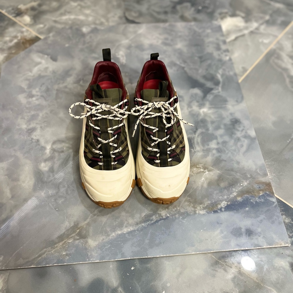 Burberry Arthur check Military Green - Picture 2 of 3